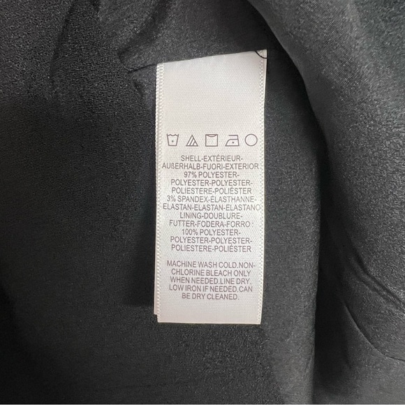 Dress The Population Tiffany One-Shoulder Midi Dress in Black Size Medium NWT - Picture 16 of 16